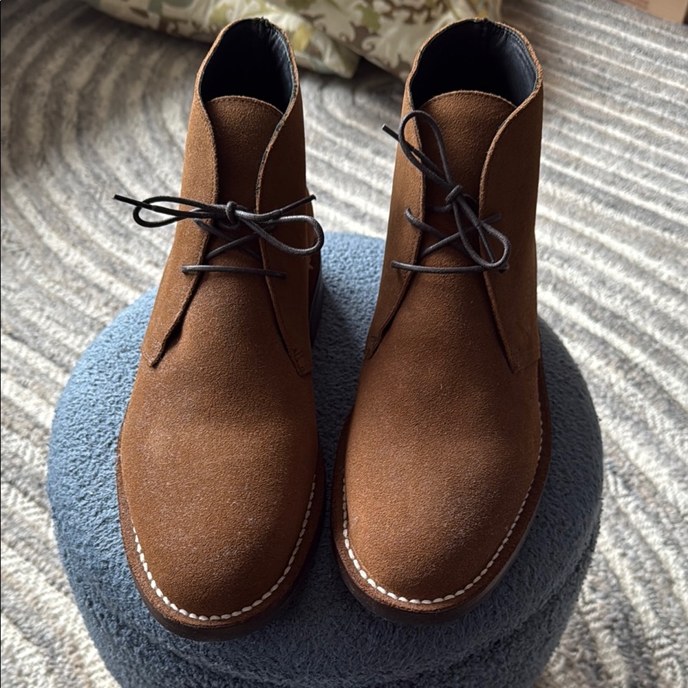 Men's Brown Thursday Boot Company Suede Chukka Boots. Size 10.
